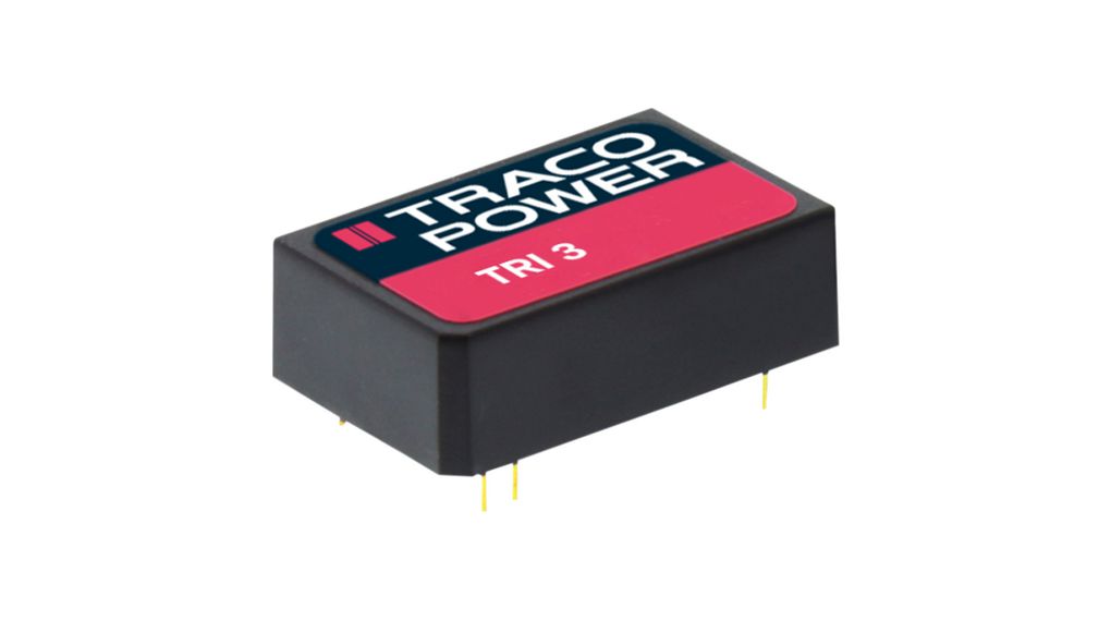DC/DC Converter 36 ... 75V 15V 235mA 3.5W, Pack of 10 pieces